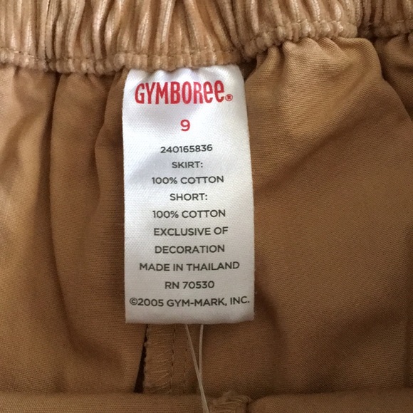 NWTs Gymboree Autumn Highlands cord skort Size 9 - Picture 6 of 7